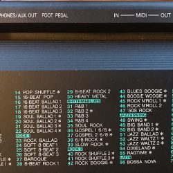 Đàn organ Yamaha PSR-400 6 PSR 400 5