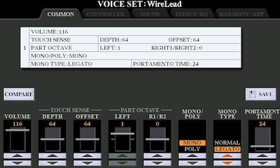 Đàn organ Yamaha PSR-S775 12 Đàn organ Yamaha PSR-S775