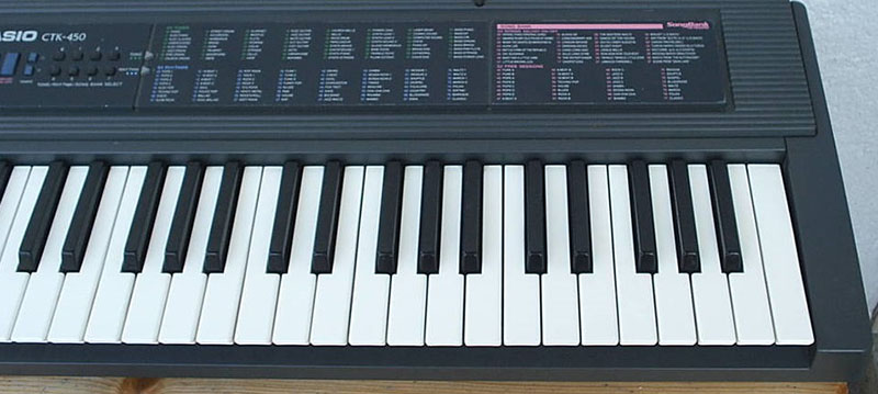 Đàn Organ Casio CTK 450 6 Đàn Organ Casio CTK 450
