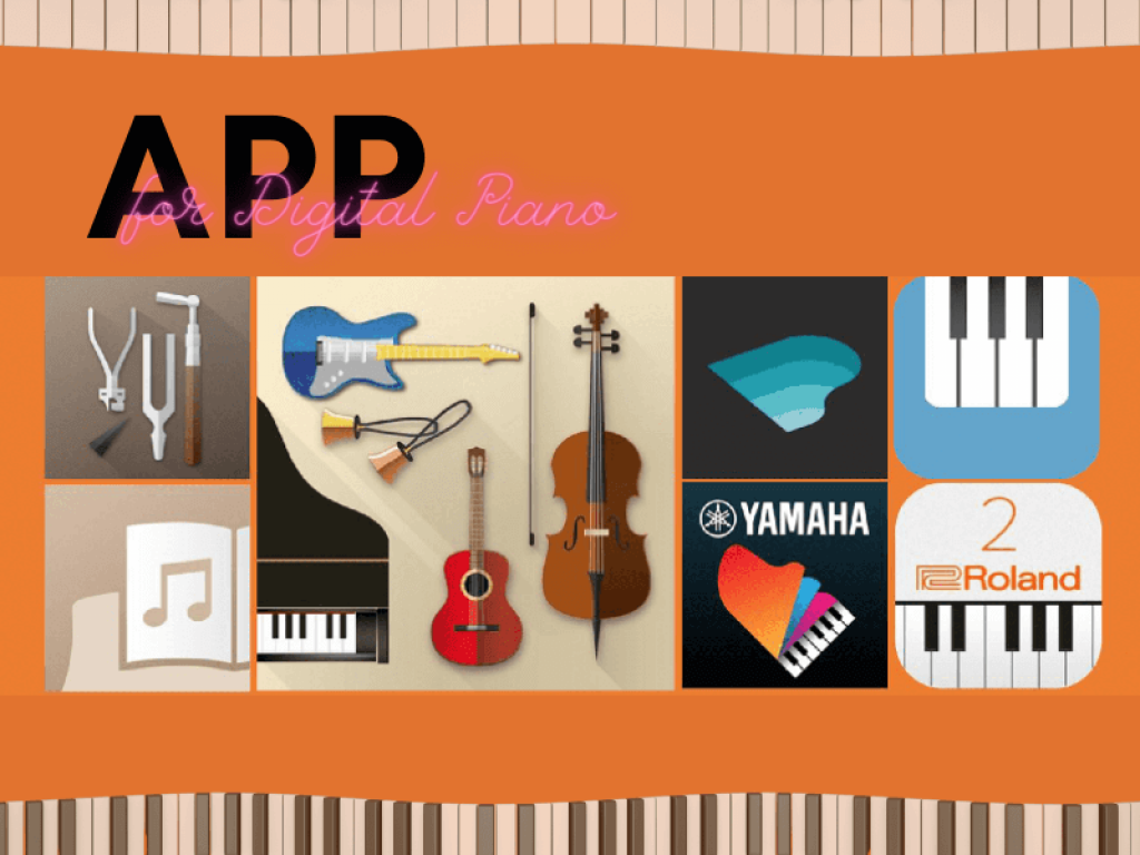 Các App kết nối với đàn piano điện Yamaha - Roland - Kawai 1 app ung dung ket noi voi dan piano dien 1024x768 1