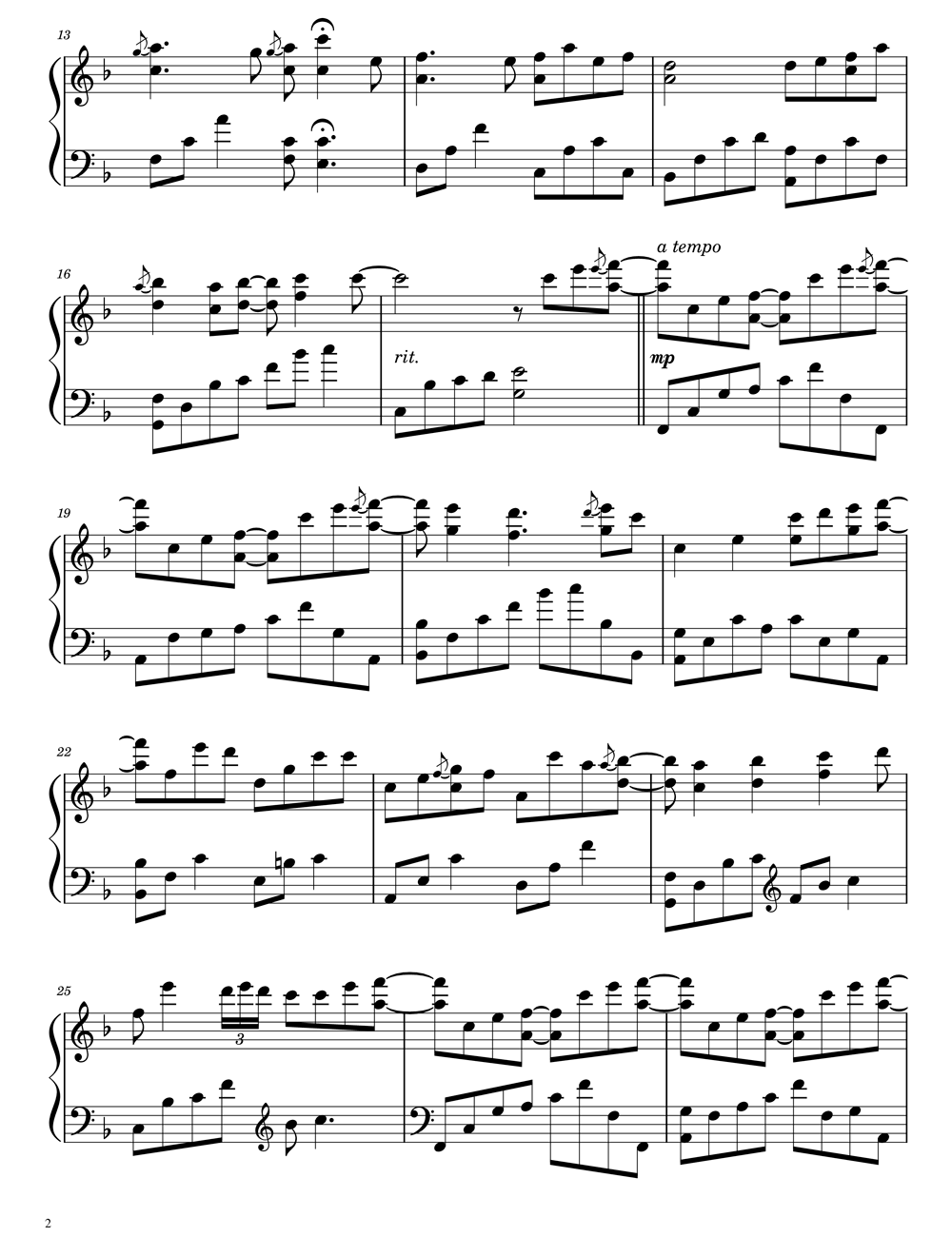 Love Me - Yiruma | Sheet piano - Video hướng dẫn 3 Love Me Yiruma 2