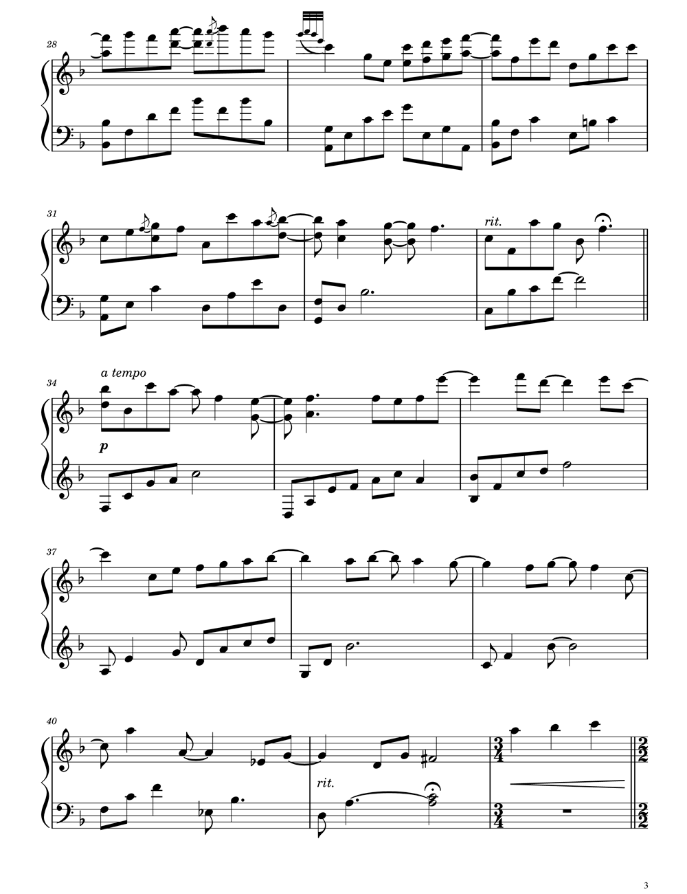 Love Me - Yiruma | Sheet piano - Video hướng dẫn 4 Love Me Yiruma 3