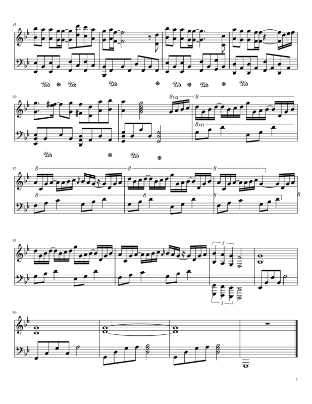 Spring Time Yiruma Sheet piano miễn phí