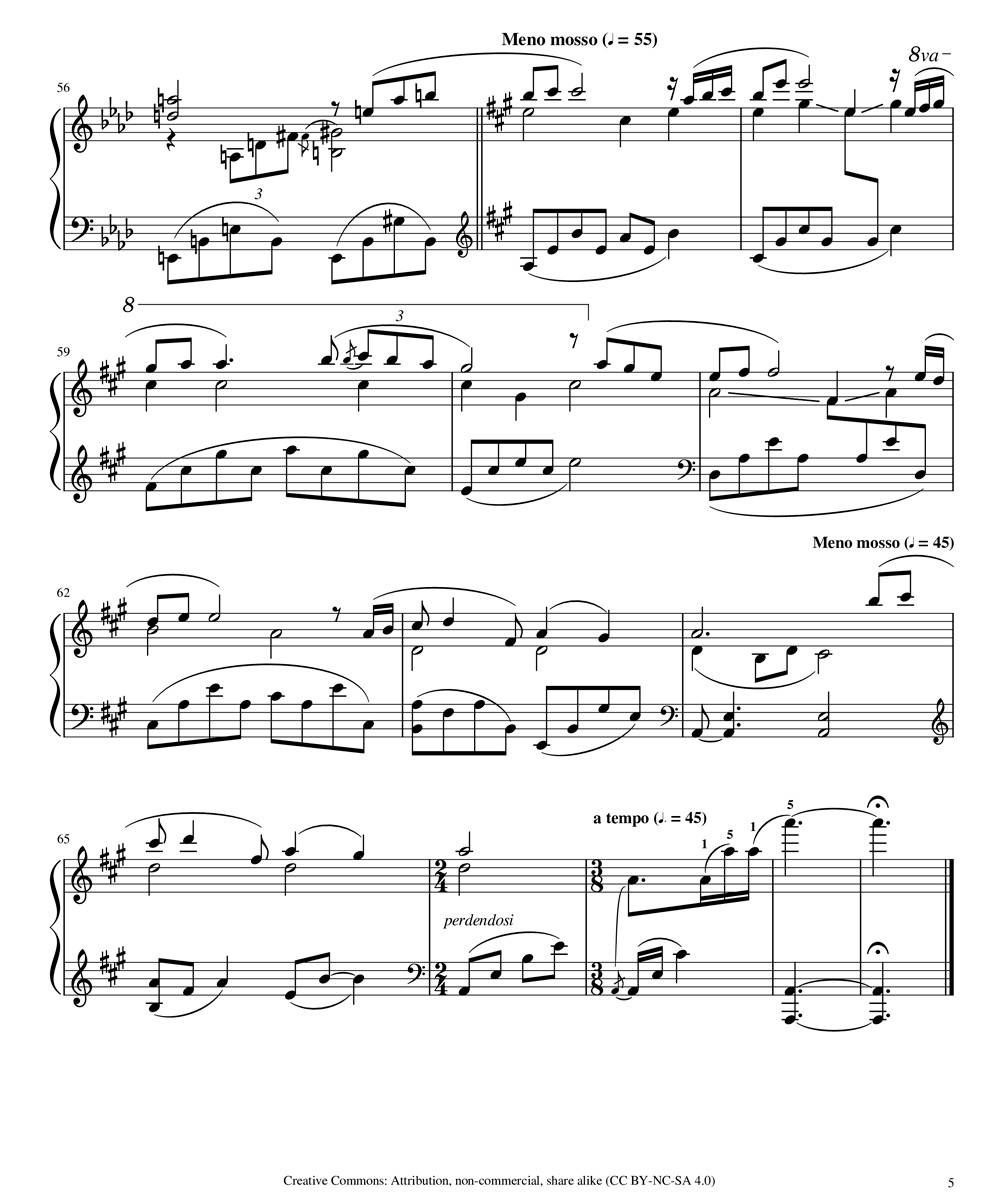 Kiss The Rain - Yiruma | Sheet nhạc miễn phí 6 Yiruma_Kiss_the_Rain_5