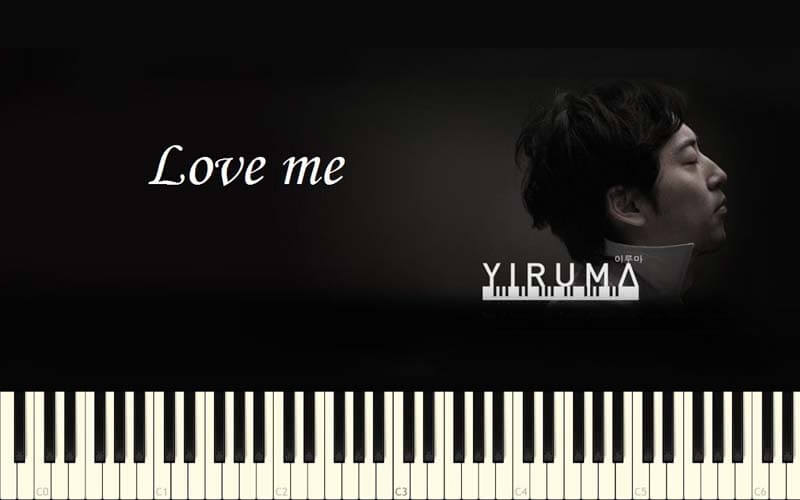 Love Me - Yiruma | Sheet piano - Video hướng dẫn 1 love-me-yiruma-sheet-piano-video-huong-dan